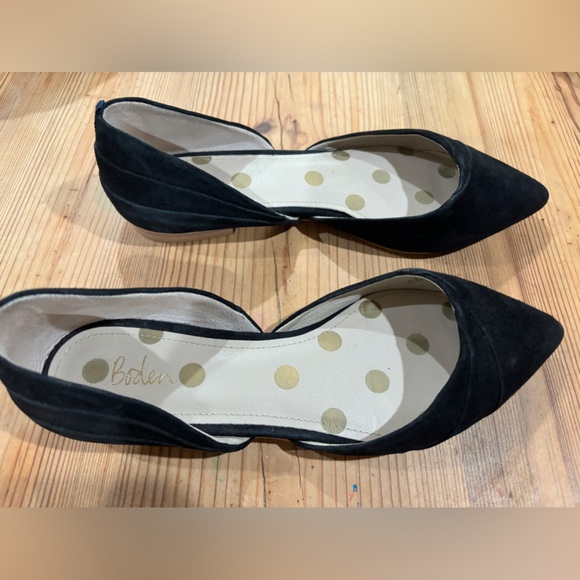 Boden D’Orsay Suede Flats - Gorgeous! - Picture 2 of 8